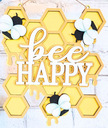 Make & Take - Bee Happy HoneyComb - Pick a Project - In- Person Workshop